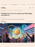 Chainlink rises 57.6% in a month, but THIS falling rate points to... - AMBCrypto
