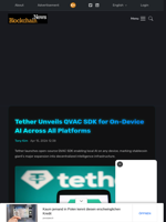 Tether Unveils QVAC SDK for On-Device AI Across All Platforms - Blockchain.News
