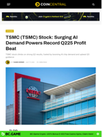 TSMC (TSMC) Stock: Surging AI Demand Powers Record Q225 Profit Beat