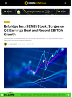 Enbridge Inc. ($ENB) Stock: Surges on Q2 Earnings Beat and Record EBITDA Growth
