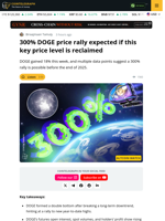DOGE Eyes 300% Rally After Bullish Breakout