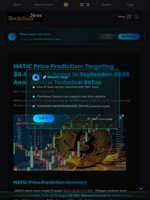 MATIC Price Prediction: Targeting $0.50-$0.75 Range in September 2025 Amid Neutral Technical Setup - Blockchain.News