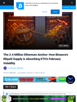 The 2.4 Million Ethereum Anchor: How Binance’s Illiquid Supply Is Absorbing ETH’s February Volatility | Bitcoinist.com