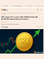 SPX surges 23% to new ATH: THESE levels will decide the memecoin's next moves - AMBCrypto