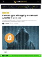 French Crypto Kidnapping Mastermind Arrested in Morocco - CoinCentral