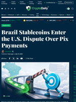 Brazil Stablecoins Enter U.S. Fight Over Pix Payments