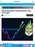 Shiba Inu Bulls Roar To Life After Breakout—Next Price Targets