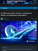 Is Ethereum Price Set for a rebound as Accumulation Intensifies?
