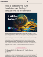 Hoe je belastingvrij kunt handelen met het innovatieve no-fee systeem van FXGuys