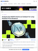 NEAR Intents Poised to Unleash Next Leg of Price Breakout