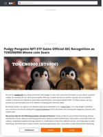 SEC Officially Recognizes $PENGU NFT as TOKEN6900 Nears $300K