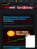 DOT Price Prediction: Polkadot Eyes $1.53 Recovery Amid Technical Consolidation - Blockchain.News