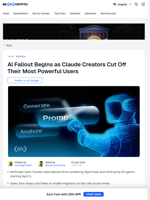 Claude AI Just Made a Key Mistake That Could End Them