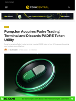 Pump.fun Acquires Padre Trading Terminal and PADRE Token
