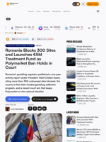 Romania Blocks 300 Sites and Launches €5M Treatment Fund as Polymarket Ban Holds in Court – Bitcoin News