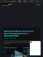 WLD Price Prediction: $0.32 Target Faces Growing Resistance as Momentum Stalls - Blockchain.News