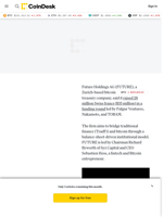 Adam Back, Switzerland’s FUTURE Secure 28M Swiss Francs to Build BTC Treasury