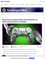 Everything Fell in Web3 Last Month — Except This Sector