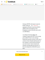 Strategy (MSTR) News: 397 BTC Added, Bringing Holdings to Over 641K Coins