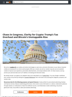 Chaos in Congress, Clarity for Crypto: Trump’s Tax Overhaul and Bitcoin’s Unstoppable Rise - Brave New Coin