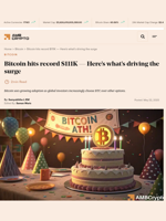 Bitcoin hits record $111K — Here’s what’s driving the surge - AMBCrypto