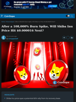After a 108,000% Burn Spike, Will Shiba Inu Price Hit $0.000016?