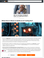 What Does It Mean to Build an AI Trading Bot?