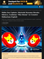 Shiba Inu Update: Shytoshi Kusama Breaks Silence, Confirms “War Room” to Counter Shibarium Exploit