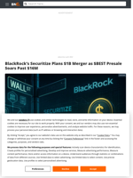 BlackRock-Backed Securitize Plans $1B Merger, Market Headwind Pumps $BEST $16M Presale