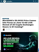 BlockDAG’s June 13 Reveal: Biggest Crypto Listing Event