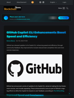 GitHub Copilot CLI Enhancements Boost Speed and Efficiency - Blockchain.News