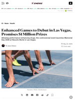 Enhanced Games to Debut in Las Vegas, Promises $1 Million Prizes - Decrypt