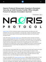 Naoris Protocol Showcases Quantum-Resistant Security at 1640 Society Family Office Wealth Forum & Volcano Innovation Summit - Visionary Financial