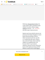 Miners, Robinhood Earnings and Interest-Rate Decisions: Crypto Week Ahead