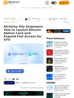 Alchemy Pay Empowers Yala to Launch Bitcoin-Native Card and Expand Fiat Access for $YU – Branded Spotlight Bitcoin News