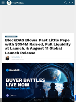 BlockDAG $354M Presale Surpasses Little Pepe with No Vesting, & Rewards