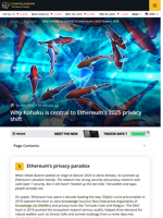 Why Kohaku Is Central to Ethereum’s 2025 Privacy Shift