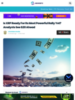 Is XRP Ready For Its Most Powerful Rally Yet? Analysts See $20+ Ahead