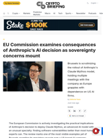 EU Commission examines consequences of Anthropic's AI decision as sovereignty concerns mount