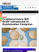 Cryptocurrency Bill Draft Introduced in Guatemalan Congress - The Crypto News Wire