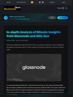 In-depth Analysis of Bitcoin: Insights from Glassnode and Willy Woo - Blockchain.News