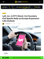 Lyft, Inc. (LYFT) Stock: Co-Founders Exit Sparks Rally as Europe Expansion Lifts Outlook