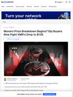 Monero Price Prediction Suggests A Path To $135 — Here's Why
