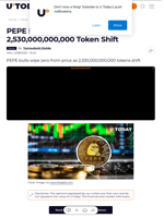 PEPE Price Erases Zero Amid 2,530,000,000,000 Token Shift