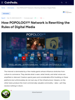 How POPOLOGY® Network is Rewriting the Rules of Digital Media