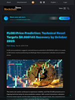 FLOKI Price Prediction: Technical Reset Targets $0.000145 Recovery by October 2025 - Blockchain.News