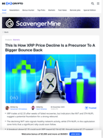 XRP Price Falls — But a Bigger Bounce May Be Brewing