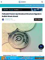 Polkadot Powers Up: Breakout Structure Signals A Bullish Week Ahead