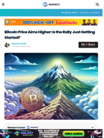 Bitcoin Price Aims Higher: Is the Rally Just Getting Started?