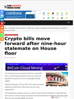 Crypto bills move forward after nine-hour stalemate on House floor - The Crypto News Wire